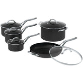The Rock By Starfrit The Rock By Starfrit 10-piece Cookware Set With Stainless Steel Handles Srft060319